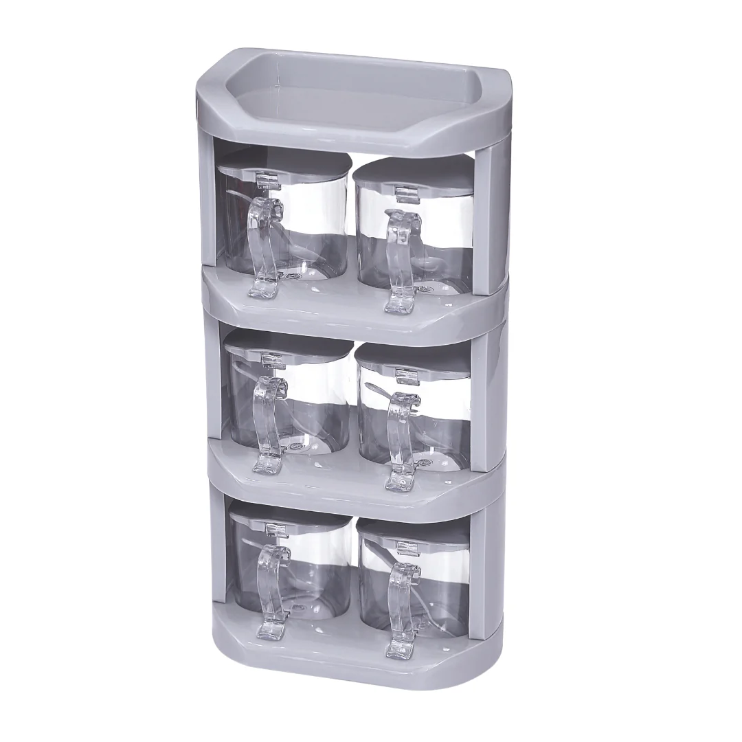 Spice Rack Storage Box 6x1