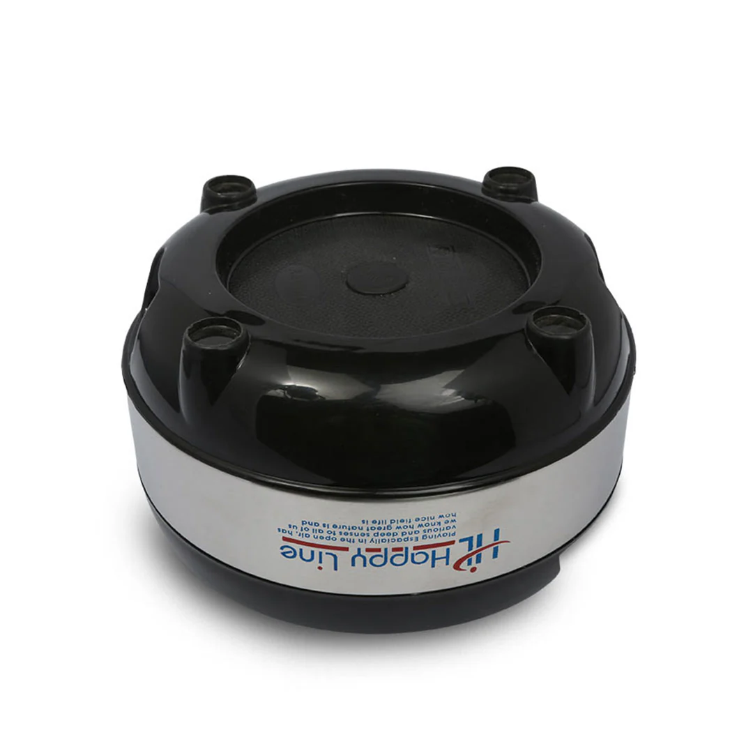 3 Pcs Casserole Hotpot Set | Steel (Glass Top)