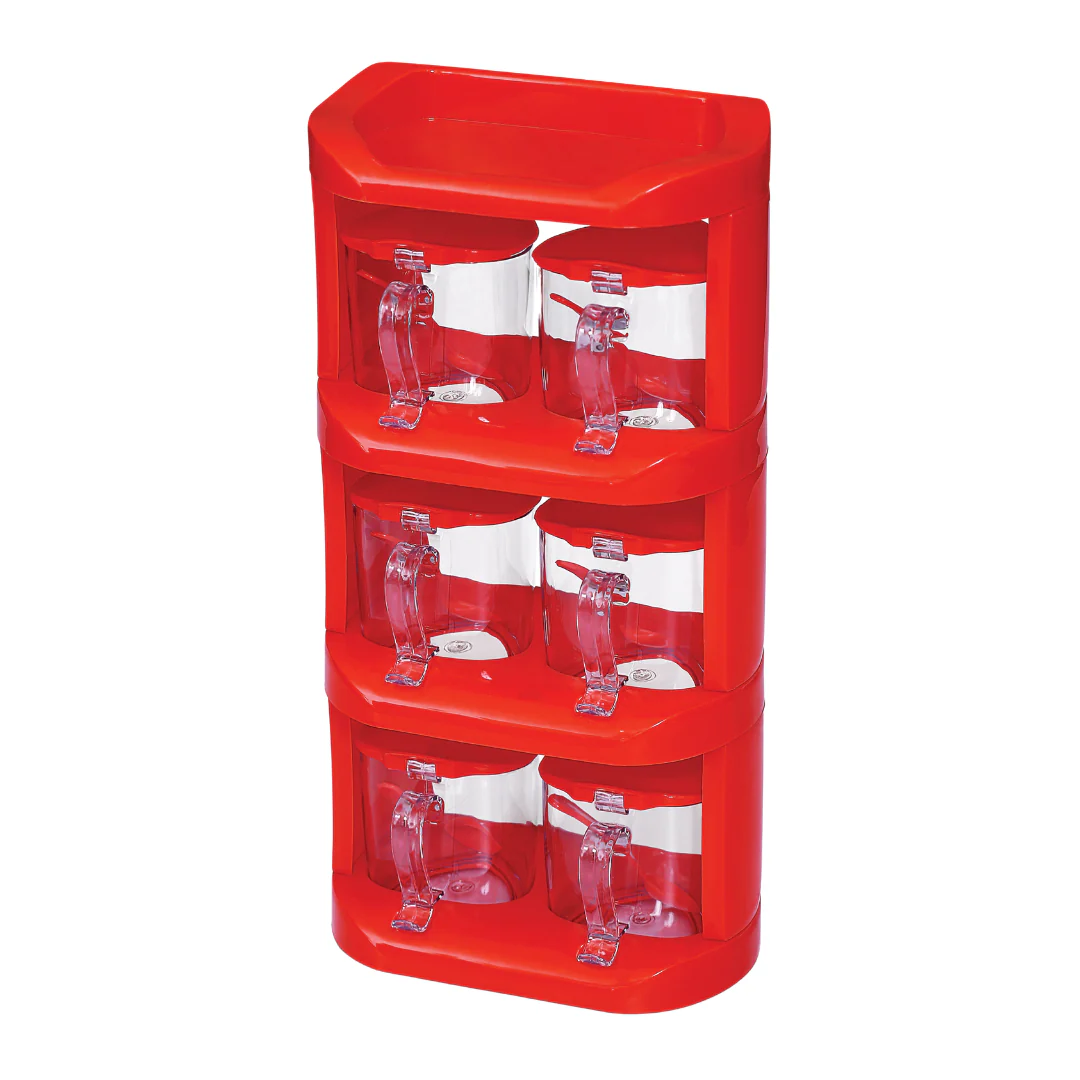 Spice Rack Storage Box 6x1