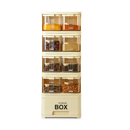 Spice Tower Rack Storage Box 8x1