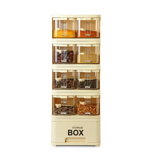 Spice Tower Rack Storage Box 8x1