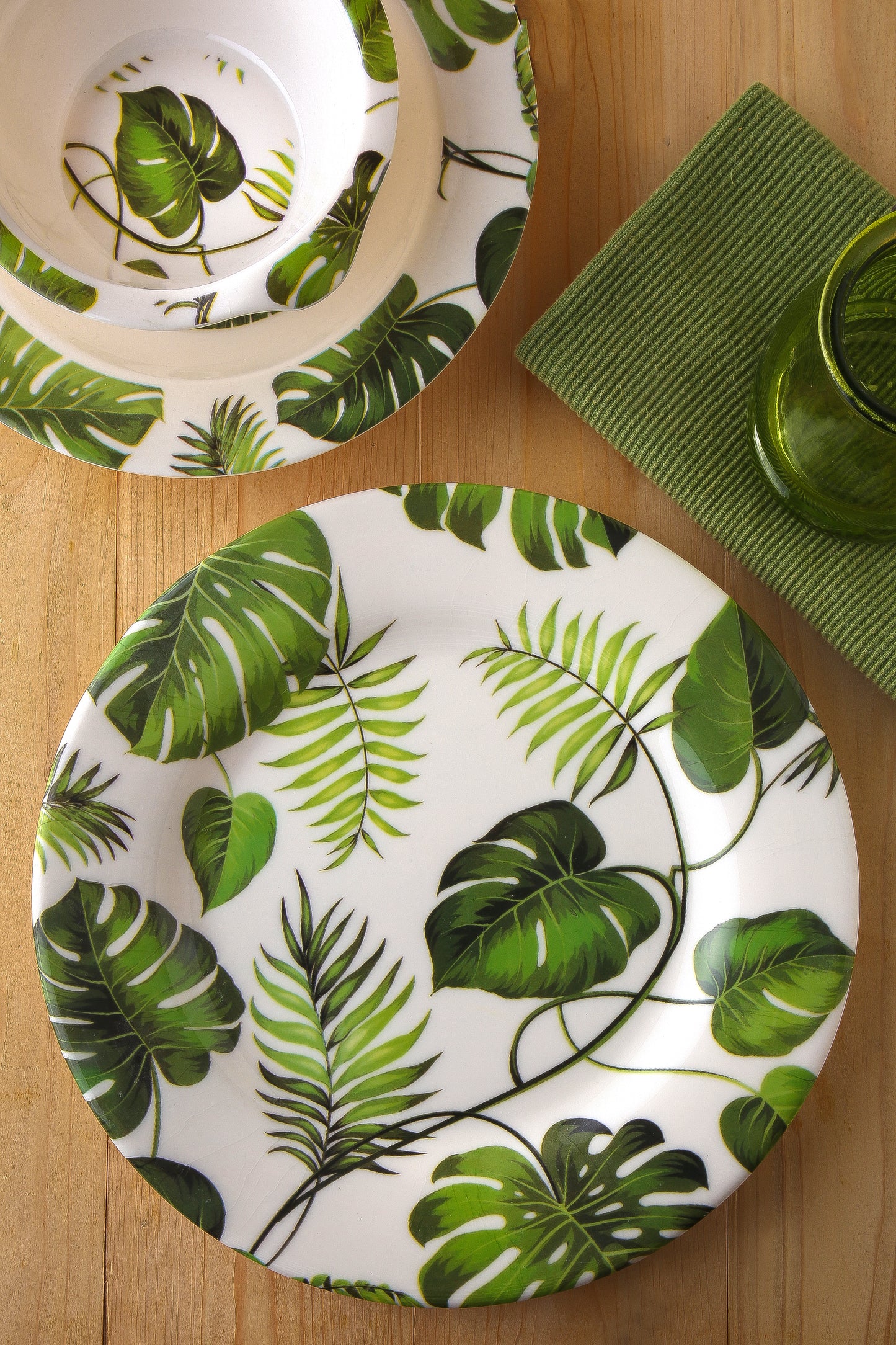 Green Goodness Dinnerware Set | 12 Pcs
